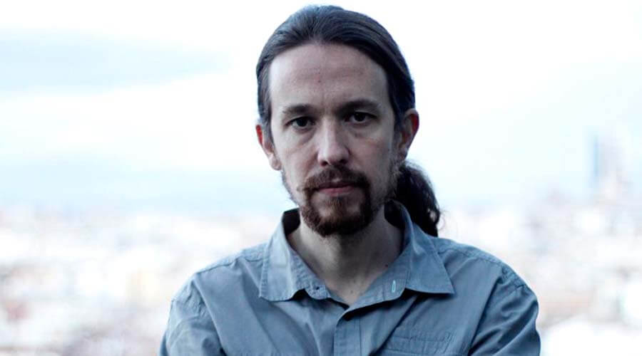 Venezolanos se enfrentan a Pablo Iglesias en Madrid: "Venezuela se muere de hambre"