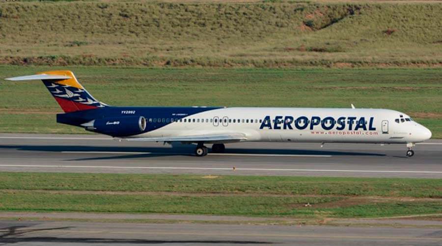 Aeropostal cancela "hasta nuevo aviso" sus operaciones en Venezuela