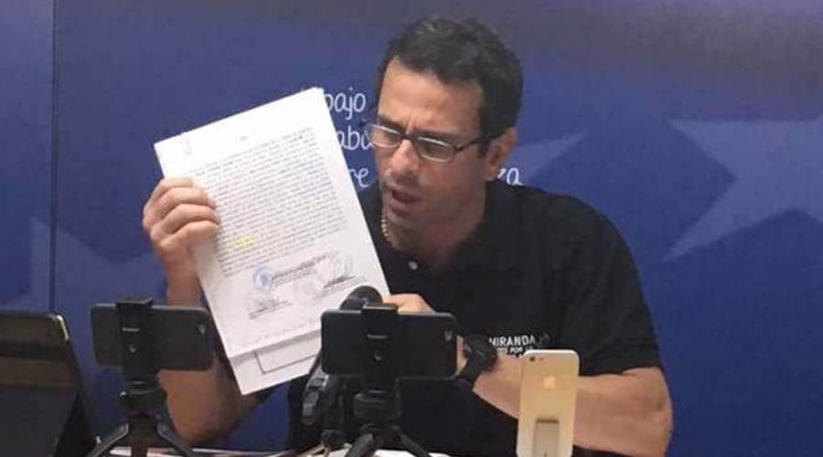 Capriles es "poco optimista" ante nuevo intento de diálogo en Venezuela