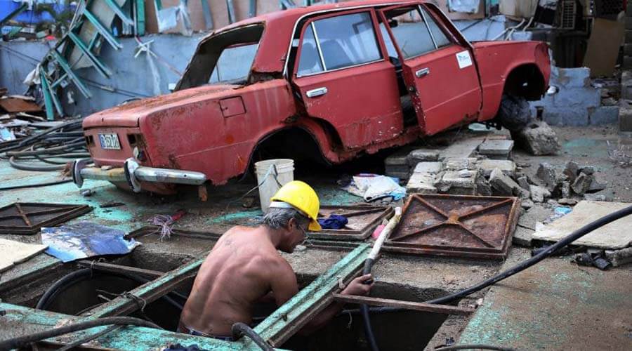 Cuba: Zona cero en recuperación