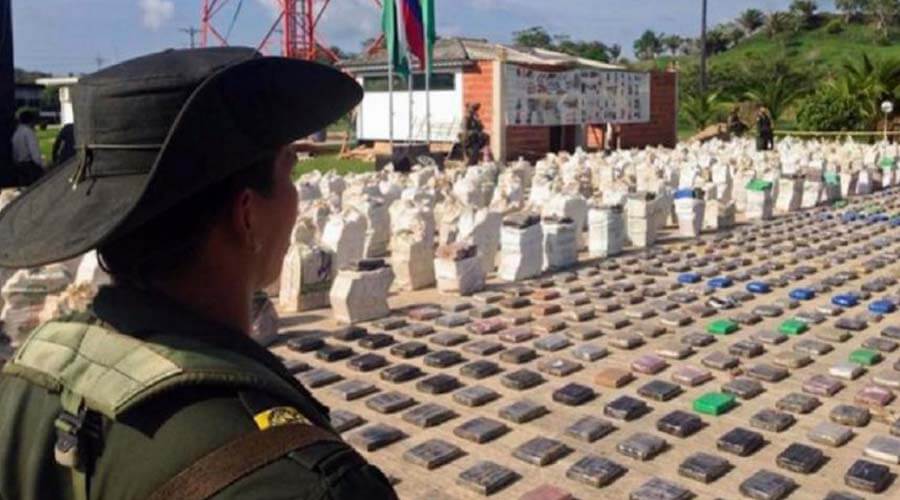 Incautan 762 kilos de cocaína y laboratorio del Clan del Golfo