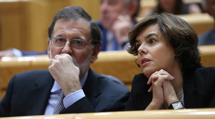 Rajoy delega en Santamaría la intervención de Catalunya