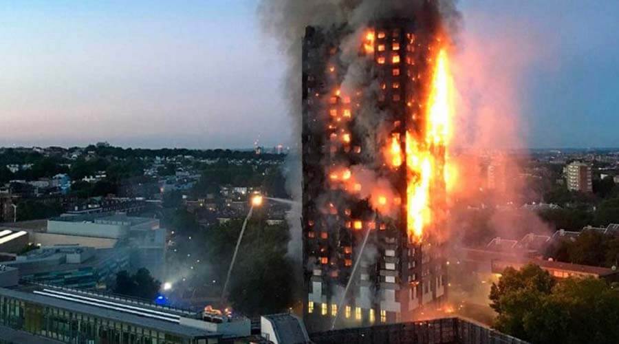 Identifican a 71 víctimas del incendio en la torre Grenfell de Londres