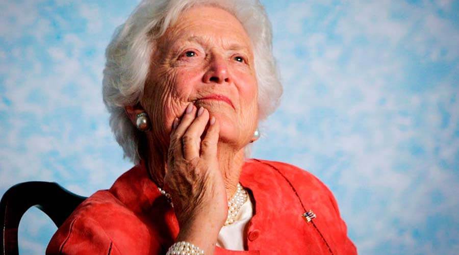 Fallece la exprimera dama estadounidense Barbara Bush