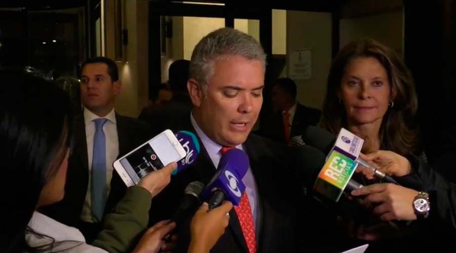 Iván Duque manifiesta su respaldo a Uribe y pide que se respeten las garantías de su defensa jurídica