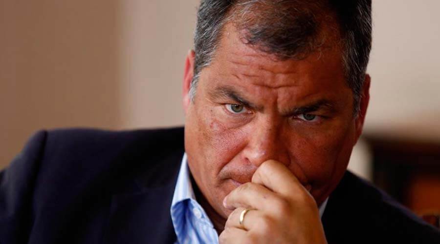 Corte ecuatoriana pedirá a Interpol el arresto de Rafael Correa