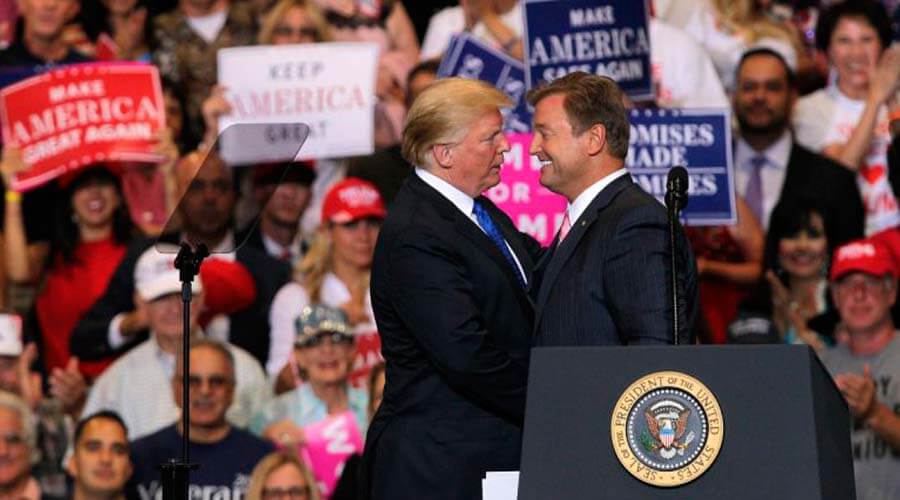 Donald Trump ataca a los demócratas y dice que EEUU no será la próxima Venezuela