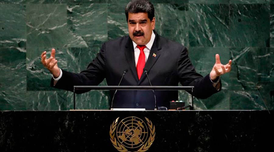 Nicolás Maduro dice en la ONU que está dispuesto a dialogar con Trump
