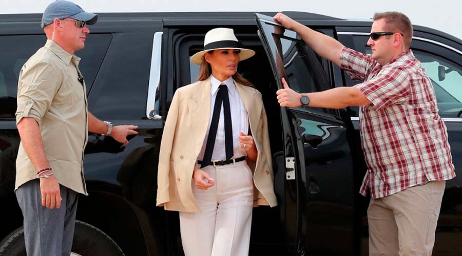 Melania Trump dice que no confía en cierta gente que trabaja en Casa Blanca