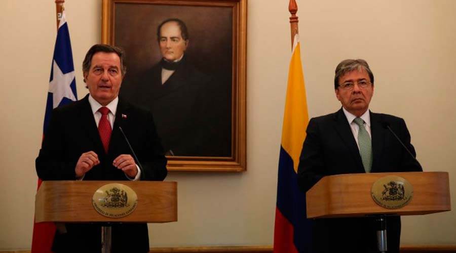 Chile y Colombia abordan solución coordinada ante la crisis migratoria venezolana