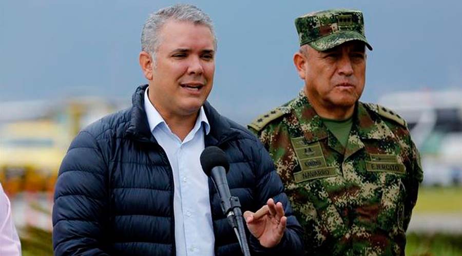 Iván Duque vuelve a pedir a Cuba que entregue a los negociadores de paz del ELN