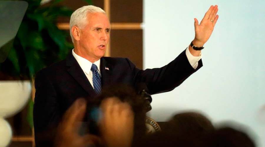 Mike Pence insta a Juan Guaidó a unir a grupos políticos en Venezuela