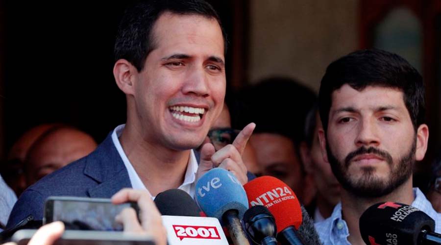 Guaidó llega a Brasil y es recibido con trato de jefe de Estado