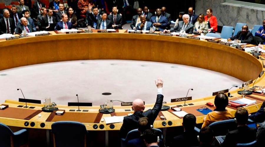 Rusia y China vetan en el Consejo de Seguridad de la ONU la resolución de EEUU sobre Venezuela