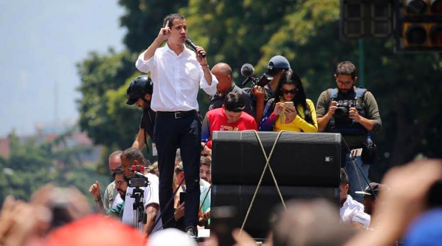 Juan Guaidó llama a la huelga escalonada hasta llegar a un paro nacional