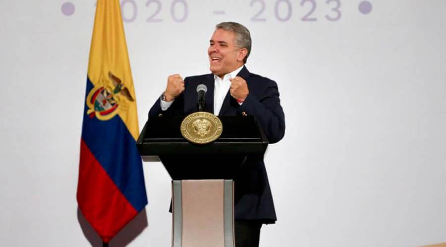 Iván Duque presenta el programa contra el paro y la pobreza en Colombia