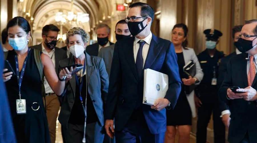 El Senado y la Casa Blanca negocian nuevo rescate económico