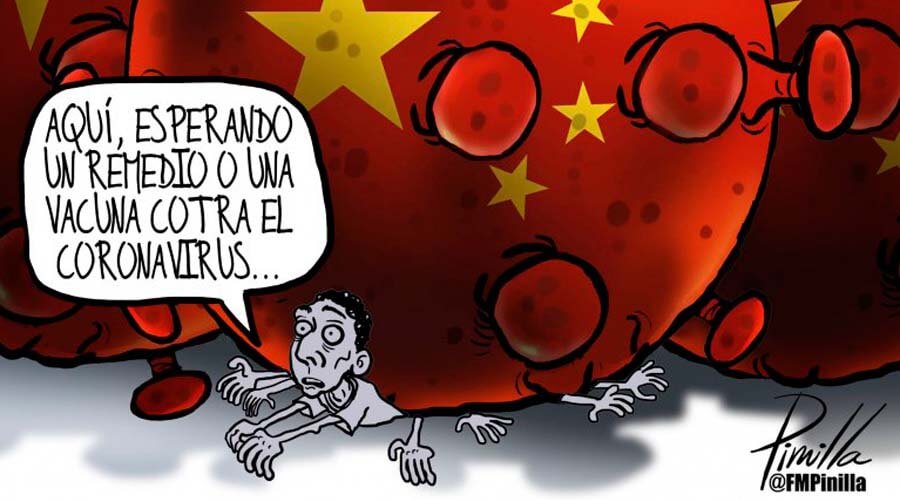 Aquí esperando un remedio para la vacuna....