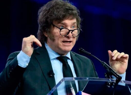 Javier Milei tilda al socialismo como "satánico" y "cancerígeno" en su visita a España