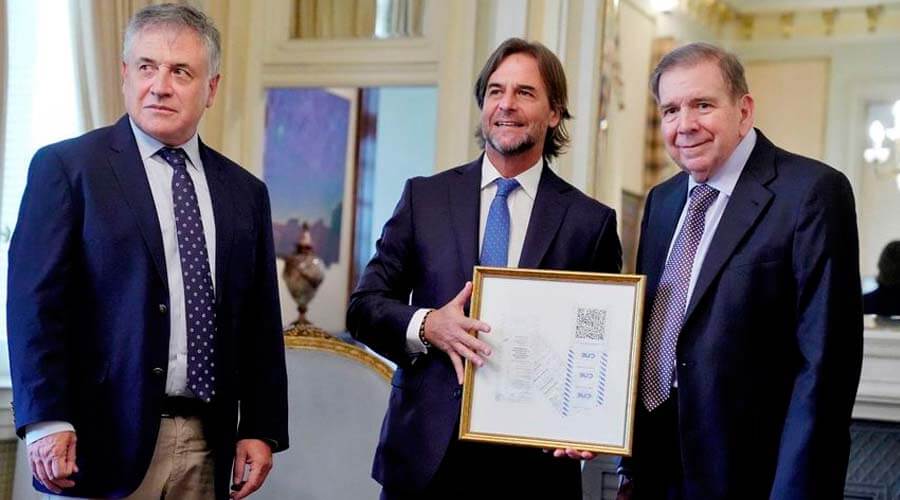 Edmundo González Urrutia viaja a EEUU para reunirse con Biden, tras encuentros con Milei y LaCalle Pou