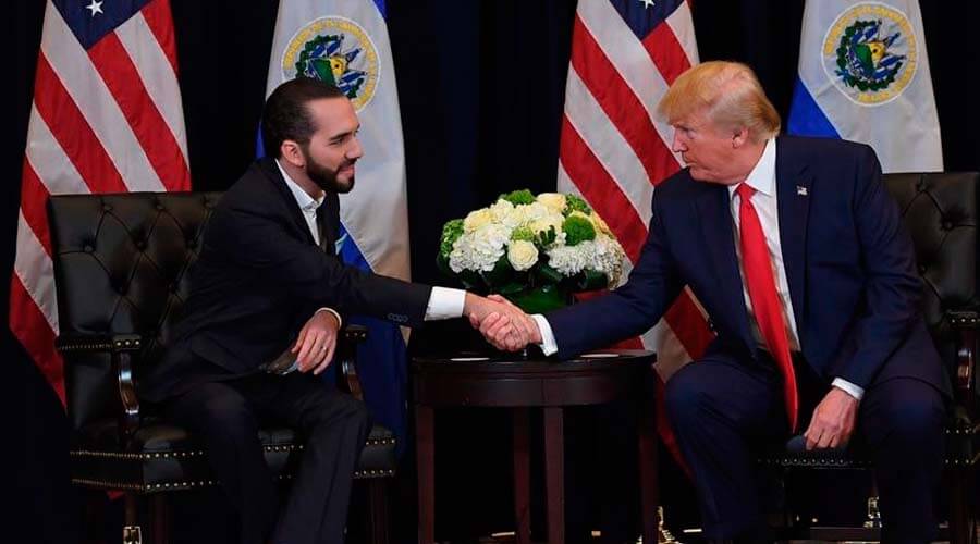 Presidencia de El Salvador anuncia encuentro entre Trump y Bukele en abril