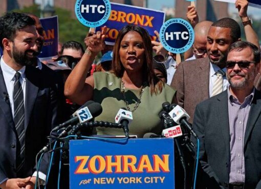 Exdirector del FBI James Comey y la fiscal Leticia James, en el banquillo de acusados