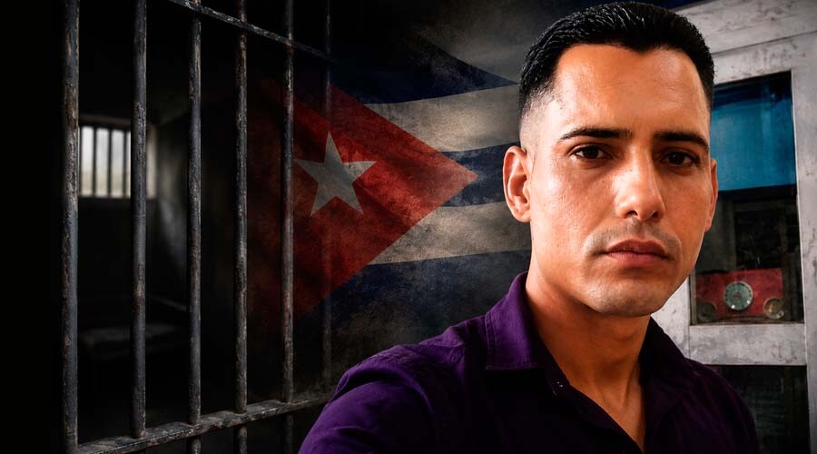 Régimen cubano intenta desterrar a preso político del 11J