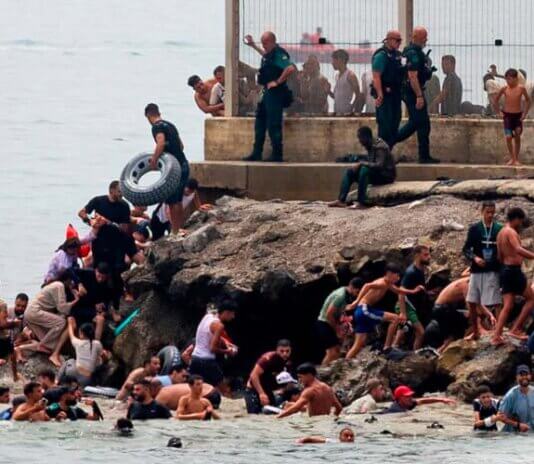 Aumenta a 90 la cifra de muertos durante crisis migratroria en Ceuta