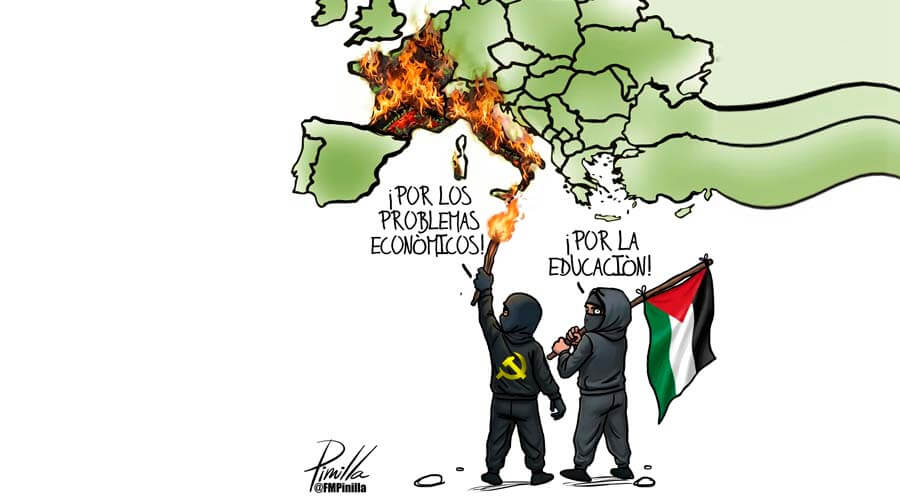 Protestas genuinas por "derechos"